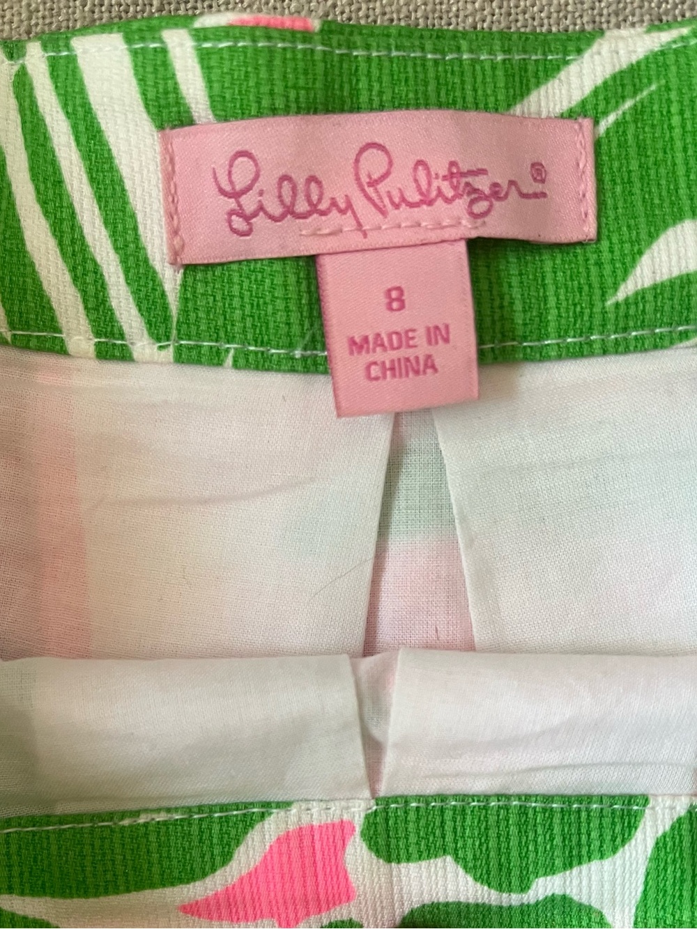 RARE! Lilly Pulitzer Parfait 2 piece Set Pink Flamenco Pineapple (Flawed) - Picture 9 of 16